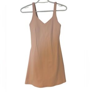 Lululemon Align Dress Nulu™ Built-In Shorts & Bra – Pink – Size 2